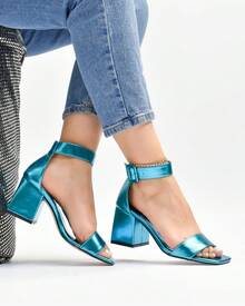 De moda  Y2K - turquesa metalico - Ver 1