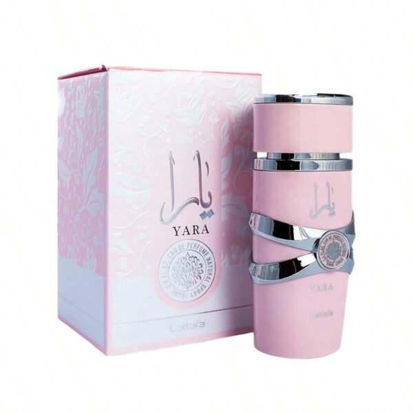 Lattafa LattafaYara 100ml Yara Eau De Spray, Long-Lasting Floral Scent, Elegant Floral Fragrance, Alcohol Matrix, Formaldehyde Free, EDP, Liquid Perfume, Lasting Flower Fragrance, Suitable For Dating, Birthday, Valentine's Day, Party, Halloween, Christmas And New Year Gifts