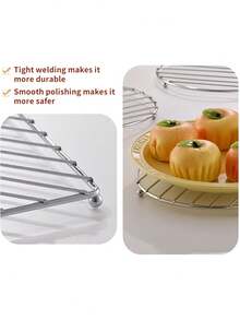 1/2 juegos de 3 salvamanteles de acero inoxidable - Protector resistente al calor para ollas/sartenes calientes, salvamanteles cuadrados, individual de mesa de cocina resistente al calor, posavasos, utensilios de cocina - Multicolor - Ver 7
