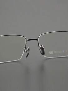 CHARMLIBRARY New 2025 Titanium-Alloy Frameless Design CHARMLIBRARY Super Lightweight Pure Titanium Eyeglass Frames, Anti-Allergic, Super Flexible, Business & Casual Unisex, Ultra-Thin, Anti-Sweat, Corrosion-Resistant, Lightweight & Comfortable, Premium Quality All-Match, Comes With Eyeglass Case And Cleaning Cloth, Ideal For Gifting Or Personal Use