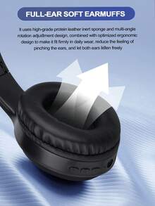 Gerripuer 新款无线耳机，续航时间长，延迟低，HIFI音质，可折叠设计，方便游戏和运动