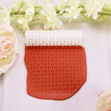 1pc/4pcs Polymer Clay Texture Roller, Earring Ceramic Stamp Jewelry, Embossing Ceramic Texture Roller, For Jewelry Making (Texture) - White - View 6