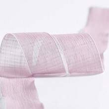 韩式圆点纱丝带、雪纺面料、DIY蝴蝶结、发饰和包装材料 - 彩色 - 查看 10