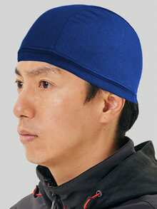 Musion Mesh Helmet Liner Absorb Sweat Skull Cap Quick-Dry Running Sport Beanie For Biker - Royal Blue - View 9