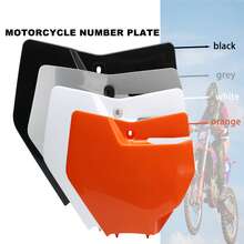 Placa de número de motocross enduro de PowerMotor, accesorios para motocicleta, moto de cross para KTM EXC XC SX XC-F SX-F SMR de 125 a 450, placa de número universal de motocross - Unitalla - Ver 11