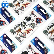 WB 6PCS DC Temporary Tattoos Official Featuring Flash Batman And Superman Designs Waterproof And Long Lasting And Unique For Daily Wear Parties And Events Show Off Your Heroic Spirit - Blue - View 6