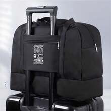 Wodoodporna dwuwarstwowa torba podróżna z oddzieleniem suchych/mokrych rzeczy - idealna na fitness, pływanie i podróże