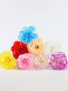 10pcs Simulation Single-Head Carnation Mother'S Day Teacher Women'S Day Gift Simulation Bouquet Fake Flowers Home Decoration Artificial Flowers