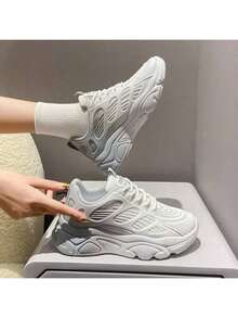 Nuevas zapatillas transpirables que absorben los impactos - Azul - Ver 7