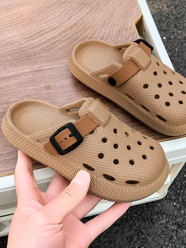Kids Comfortable Soft EVA Casual Breathable Hole Clogs For Boys And Girls, Indoor Outdoor Wear