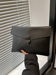 Fashionable New Solid Color Envelope Handbag, Street Style PU Envelope Bag For Women - Multicolor - View 12
