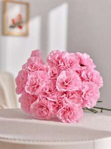 10pcs Simulation Single-Head Carnation Mother'S Day Teacher Women'S Day Gift Simulation Bouquet Fake Flowers Home Decoration Artificial Flowers