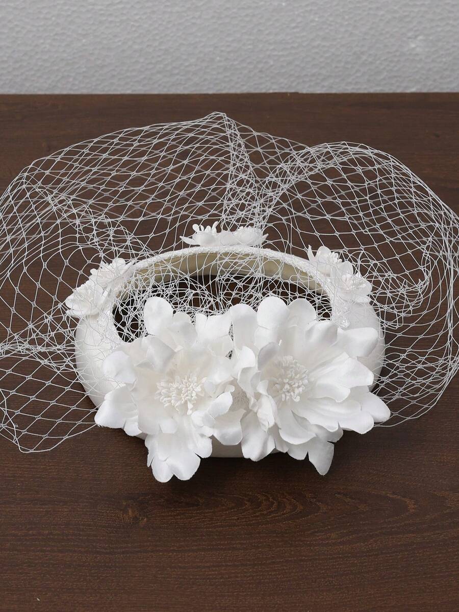 法式镂空教堂帽、优雅帽子、舞会礼服帽、头饰、法式优雅面纱帽、阿斯科特礼帽、派对帽、头饰、正式女士帽子、拍照帽、面纱发饰、女士正式帽子、蝴蝶结帽、白色帽子、优雅帽子、老年人帽子、舞会礼服帽 - 1185 - 查看 1