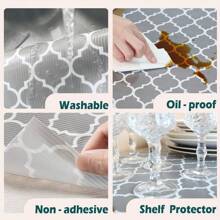 1 Roll Shelf Liner For Kitchen Cabinets Refrigerator Liners, Waterproof & Oil-Proof Kitchen Cupboard Liner, Plastic Drawer Mats EVA Material, Non Adhesive Fridge Liner For Shelves ,Dehumidifier For Home