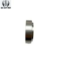 1 pieza Portafiltro/Soporte de extracción de espresso, herramienta de café, sin fondo, acero inoxidable 304, 3 pestillos, diámetro del tazón de molido de 51mm, mango de madera de palisandro natural, anillo magnético de polvo plateado de 51mm para evitar derrames de polvo, de vuelta al colegio
