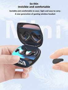 Écouteurs sans fil intra-auriculaires indolores pour un sommeil latéral. Écouteurs antibruit unisexes pour écouter et parler