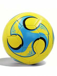 1 Stück Fußball Größe 5 mit personalisiertem Namen, für Outdoor und Indoor Schulsport Aktivitäten, explosionssicher, klassisches Design, geeignet für Training und Praxis