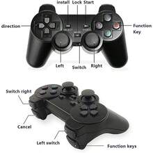 Consola de juegos retro M8, inalámbrica de 64 G, con más de 20 000 juegos integrados, salida de TV, videojuegos y dos mandos inalámbricos de 2,4 G. - Negro - Ver 10