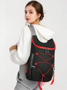 Backpack Outdoor Bicycle Riding Bag Folding Lightweight Hiking And Mountaineering Travel Backpack - Multicolor - View 2