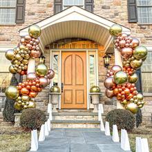 200pcs 5 Inch Golden Decorative Latex Balloons Can Be Diy Paired With Simple Party Decorations For Birthdays, Weddings, Engagements, Outdoor Photography, Shower Parties, Farms, Balloon Arch Decorations, Shower Party Decorations, Bachelor Party Decorations, Gender Revealing Decorations, Mother'S Day Graduation Ceremonies, Anniversaries