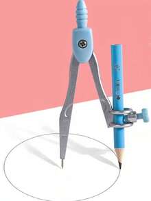 Set de 8 piezas que incluye regla, compás, lápiz, geometría, matemáticas, útiles de dibujo, útiles de oficina, regalo para niños y niñas, útiles escolares, artículos de papelería para volver a la escuela