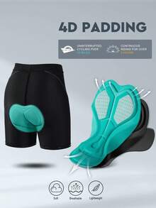 BEROY Women's Cycling Underwear Padded Bike Shorts Lightweight Mesh Biking Padding Briefs Spin Biker Riding Liner - View 2