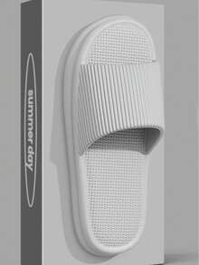 Trending Unisex Slippers, Lightweight EVA Non-Slip Indoor Bathroom Sandals, Suitable For Home, Beach, Shower