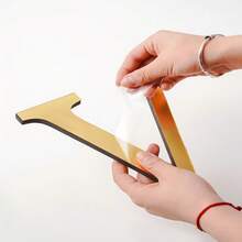 20cm 3D 金银色亚克力字母镜子墙贴 字母 Y 自粘家居装饰字母标志艺术贴纸 DIY 家居装饰贴纸 墙面装饰 房间装饰 墙镜 房间浴室装饰 客厅装饰 - 彩色 - 查看 9