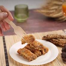 75/150/300 Sets Of Disposable Wooden Cutlery, 5.51 Inches Long, Including Spoons, Forks, And Knives (25 Pieces Per Set, 50 Pieces Per Set, 100 Pieces Per Set), Cake Dessert Ice Cream Spoons, Suitable For Birthday, Party Supplies, Christmas Gifts, Birthday Banquet Tableware, Graduation Season, Wedding And Home Decoration, Tableware, Kitchen Accessories And Home Kitchen Utensils / Disposable Tableware Sets