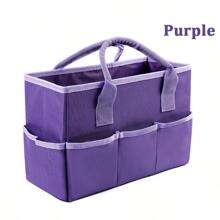 1pc New Diy Handmade Knitting Storage Bag Crochet Hook Wool Storage, Household Goods Storage Bag Large Capacity Portable Miscellaneous Storage Bag, Suitable For Home Items Storage, Travelling Out Of The Use Of Holiday Family Gifts