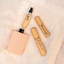 Customized 5ml & 8ml Refillable Perfume Atomizer Bottles With Bamboo Case, Small Portable Sprayer Bottle, Suitable For Travel, Living Room, Bedroom, Bathroom Home Decor, Mother's Day, Christmas, Valentine's Day Gifts, Refillable Perfume Bottle, Wedding, Party, Birthday, Father's Day, Mom Dad Friend Gifts, New Year, Accessories, Fun Party Gifts