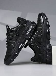Zapatos deportivos de caña baja para hombres, zapatillas casuales de hombre para correr, zapatillas de jogging, zapatos de caminar para hombre, calzado de moda con degradado rojo, zapatos de tenis y ropa de calle