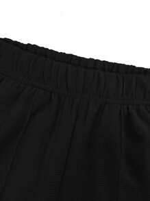 1 Pc Teen Girl Loose Casual Versatile Fashion Outdoor Straight-Leg Pants, Autumn/Winter