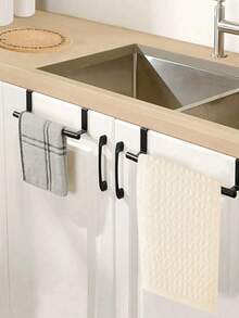 6-Hook Iron Cup Rack, Suitable For Cabinets, Cans, Shovel Racks, And Non-Drilling Storage. Multifunctional 6-Hook Kitchen And Dining Room Storage Rack - Can Hold Cups, Mugs And Utensils - Multicolor - View 10