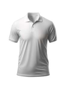 Customized Personalization Polo T-Shirts Upload Your Photos To Design Your Own Clothes Fallow Custom - White - View 4