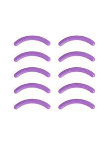 11件套，包含1个玫瑰金闪亮手柄睫毛夹和10个替换垫，专业美妆及家用美容工具，睫毛夹，睫毛夹替换垫，睫毛工具，化妆，价格实惠，房间装饰，梳妆台，旅行，卧室，化妆配件，睫毛夹，价格实惠，圣诞礼物，化妆品，化妆工具，便宜好物，礼物，女士礼物，圣诞礼物 - 淡紫色 - 查看 12