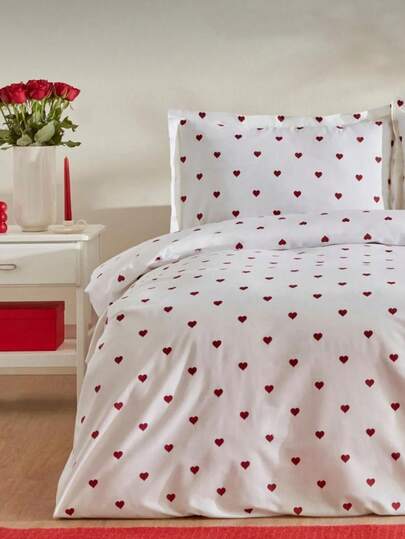 SHERI HOME -Elegant Comfort With The Sheri 3-Piece Duvet Set – Luxurious Bedding For A Restful Night's Sleep"