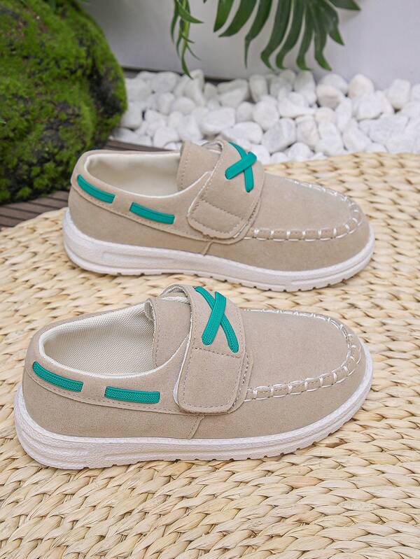 Leichte Jungen Lässig Sneaker mit weicher Sohle, Schlupf-Stil, geeignet für Frühjahr & Herbst Schulanfang