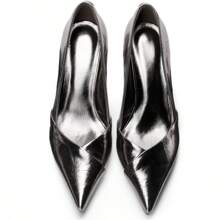 TDD Kitten Heels High Heels For Women Pointed Toe Pumps Closed Toe Dressy Comfortable Sexy Elegantes Wedding Slip On Formal Prom Sparkly 2 Inch Pump