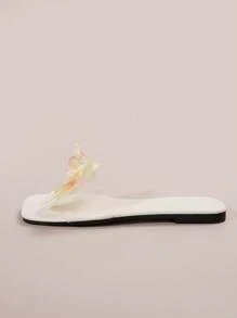 Sandalias planas con tiras con estampado floral para mujeres, calzado de verano de moda adecuado para citas, compras, fiestas