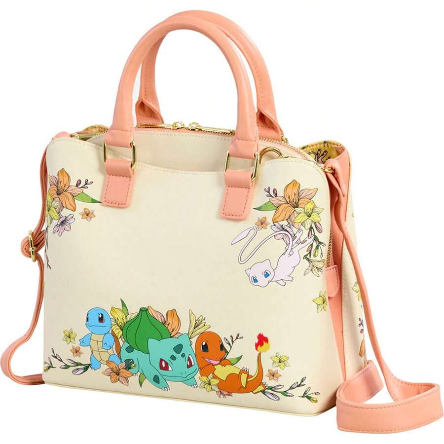pokemon Túi đeo chéo  Mew and Kanto Initial Thiết kế nhẹ và độc đáo với dây đeo có thể điều chỉnh để thoải mái hơn - Túi đeo chéo  Mew and Kanto Initial Khóa kéo và ngăn bên trong, lý tưởng để sử dụng hàng ngày, đi chơi bình thường và hơn thế nữa⚫ Giao hàng MIỄN PHÍ ✅ Giao hàng 24/48 giờ đến Tây Ban Nha (bán đảo) - Nhiều màu - Xem 1