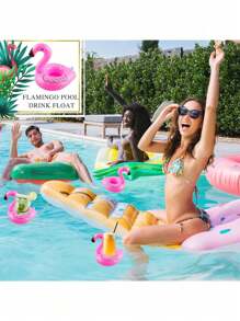 2 piezas/10 piezas Portavaso inflable, flotadores para bebida de piscina, portavasos flotantes de formas surtidas, juguetes de baño, adecuados para bodas, despedidas de soltero, fiestas en la piscina