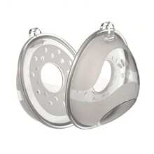 2pcs/Pack New Wearable Silicone Breast Shields & Milk Collectors, Hands-Free Reusable Nursing Pads, Breast Milk Saver, Soft Breast Shell Nipple Protectors,Nursing Cups For Travel