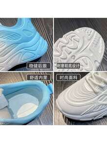 Nuevas zapatillas transpirables que absorben los impactos - Rosa - Ver 10