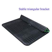Customized Initial Letters Crocodile Pattern PU Leather Men Laptop Sleeve Bag Compatible With MacBook Air 13 Case 13.3 15.4 Pro Retina Personalized Women Sleeve Envelope PU Leather Laptop Sleeve Pouch Notebook Stand Cover Shell Laptop Bag Unisex
