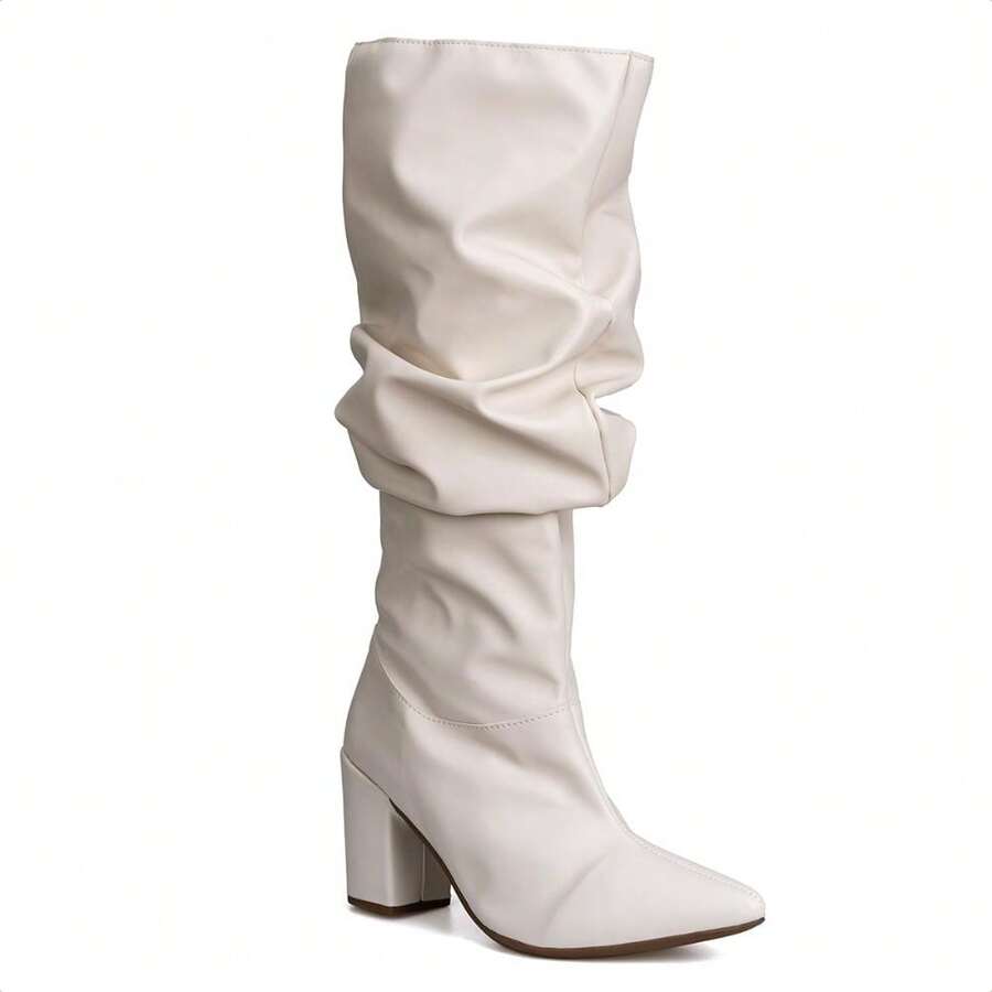Domidona Women Fashion Boots - 白色 - 查看 1