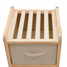 YUNRUX Organizer Box Opbergkast Dressoir met 4 Opbergdozen (Laden)