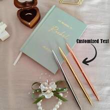 20 Stück/10 Stück/6 Stück/4 Stück/1 Stück individuell anpassbarer Metall-Signaturstift, geeignet für Hochzeiten, Büro, tägliches Schreiben, Geschenk für Kollegen, Familie, Freunde, Eltern, Paare, Studenten zum Schulstart