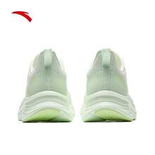Anta 女士轻便透气入门级跑步鞋，2025年新款夏季休闲运动鞋，款号122525523 - 象牙白/鮮水綠-1 - 查看 4