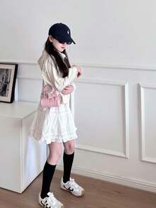 Fashionable Bow Decor Mini Handbag, Solid Color Cute Crossbody Bag, Lipstick Purse - A - View 9